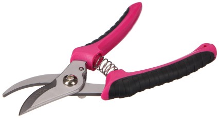 Garden scissors GARDEN PINK ONE, stainless steel, 20 cm