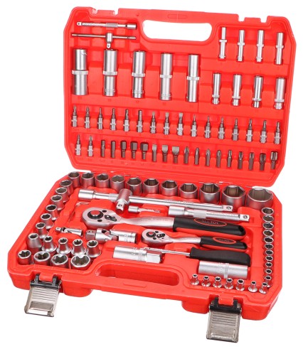 Socket Set CRV 108 Profi - 6-Year Warranty SIXTOL SIX