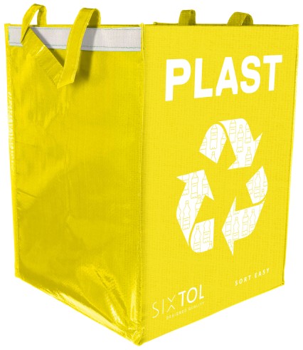 Waste Sorting Bag SORT EASY PLASTIC, 30x30x40cm,