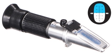 Refractometer for Measuring Water Content in Milk ATC 20 SIXTOL