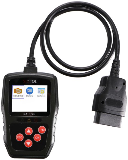 Car Diagnostic SX FIVE in CZ/SK/DE/EN/HU