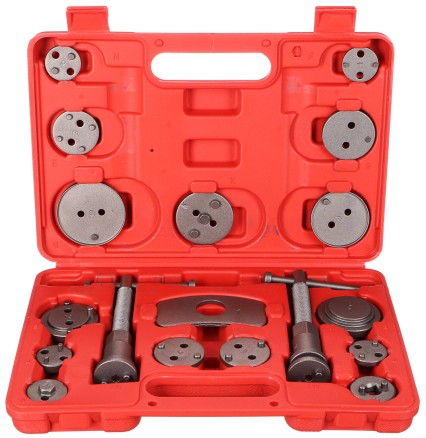 Brake Piston Compressors MECHANIC BRAKE SET 18, 18-piece set