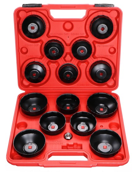 Socket Wrench Set for Oil Filters MECHANIC OIL WRENCH 14, 1/2