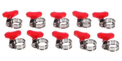 Butterfly Hose Clamp MECHANIC CONNECT 10-16mm, 10pcs