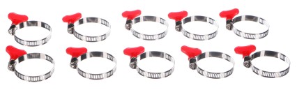 Butterfly Hose Clamp MECHANIC CONNECT 32-44mm, 10pcs