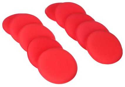 Car Wax Polishing Pad Set CAR DETAILING WAX PAD 10, 10pcs