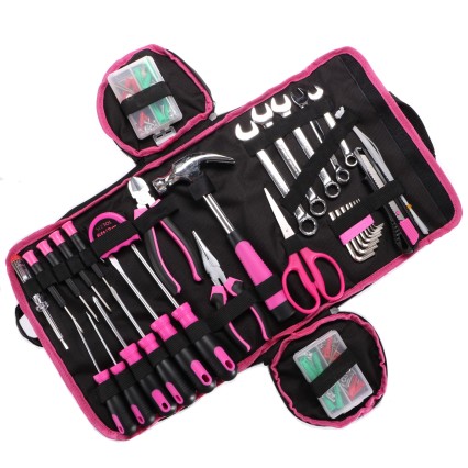 Tool Set HOME PINK 120 BAG