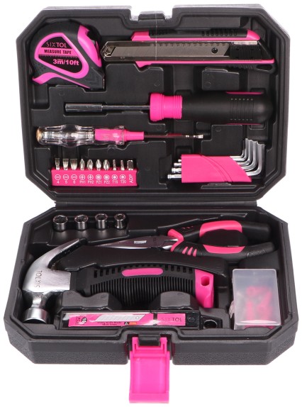 Tool Set HOME PINK 66