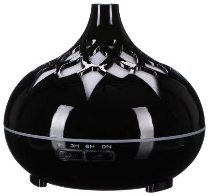 Aroma Diffuser Palm Gloss Black 500ml