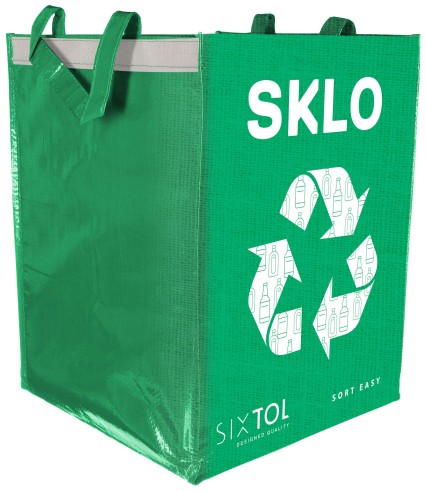 Waste Sorting Bag SORT EASY GLASS, 30x30x40cm, 36l