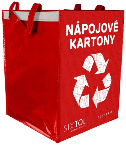 Waste Sorting Bag SORT EASY CARTON, 30x30x40cm, 36l