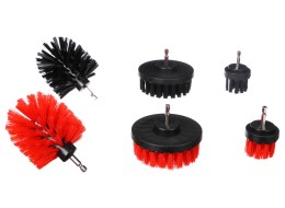 Car Cleaning Drill Brush Set CAR DETAILING DRILL BRUSH 6, 6pcs