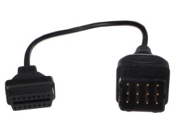 OBD-II Adapter 12-pin for GAZ Trucks MECHANIC CABLE 6