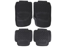 Universal Rubber Car Mats CAR MAT UNI SET 3, Complete, 4pcs