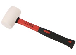 Rubber Mallet TPR HAMMER 340, White, 340g, 310mm