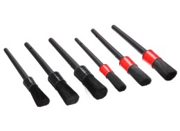 Precision Car Cleaning Brush Set CAR DETAILING BRUSH 6, 6pcs