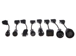 Complete OBD-II Adapter Set for Trucks MECHANIC CABLE SET 2, 8pcs