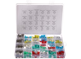 Automotive Blade and Glass Fuse Set MECHANIC FUSE SET 215