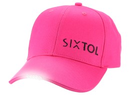 Baseball Cap with LED light B-CAP 25lm, rechargeable, USB, universal size, pink