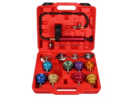 Cooling System Testing Kit MECHANIC COOLING TESTER 14, 0-2.5bar, 14pcs