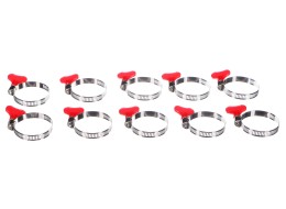 Butterfly Hose Clamp MECHANIC CONNECT 32-44mm, 10pcs