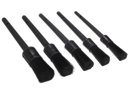 Hard Precision Car Cleaning Brush Set CAR DETAILING BRUSH 5 HARD, 5pcs