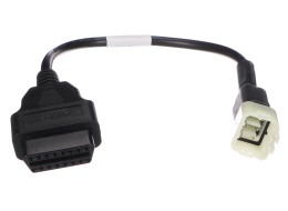 OBD-II Adapter 6-pin for Kawasaki Motorcycles MECHANIC CABLE 17