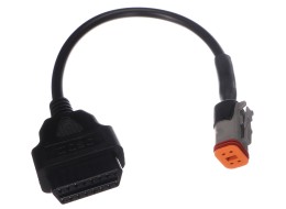 OBD-II Adapter 4-pin for Harley-Davidson Motorcycles MECHANIC CABLE 20