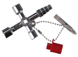 Universal key for service boxes UNI SERVICE BOX 6