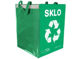 Bag for sorted waste SORT EASY GLASS, 30x30x40cm, 36l