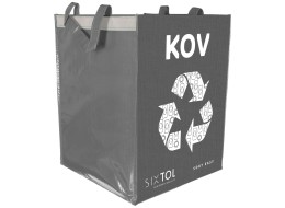 Bag for sorted waste SORT EASY METAL, 30x30x40cm, 36l