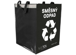 Bag for sorted waste SORT EASY MIXED, 30x30x40 cm, 36 l