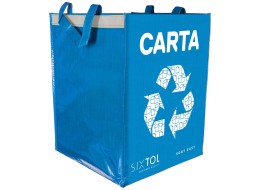 Recycling bag SORT EASY CARTA IT, 30x30x40cm, 36l