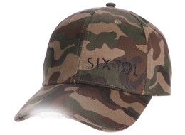 Baseball Cap with LED light B-CAP 25lm, rechargeable, USB, universal size, camouflage