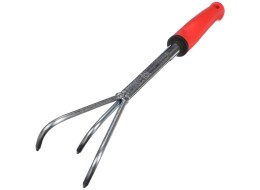 Hand cultivator, length 360 mm, ergonomic handle